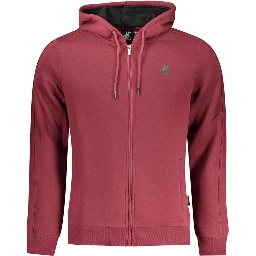 Red Cotton Men's Sweatshirt