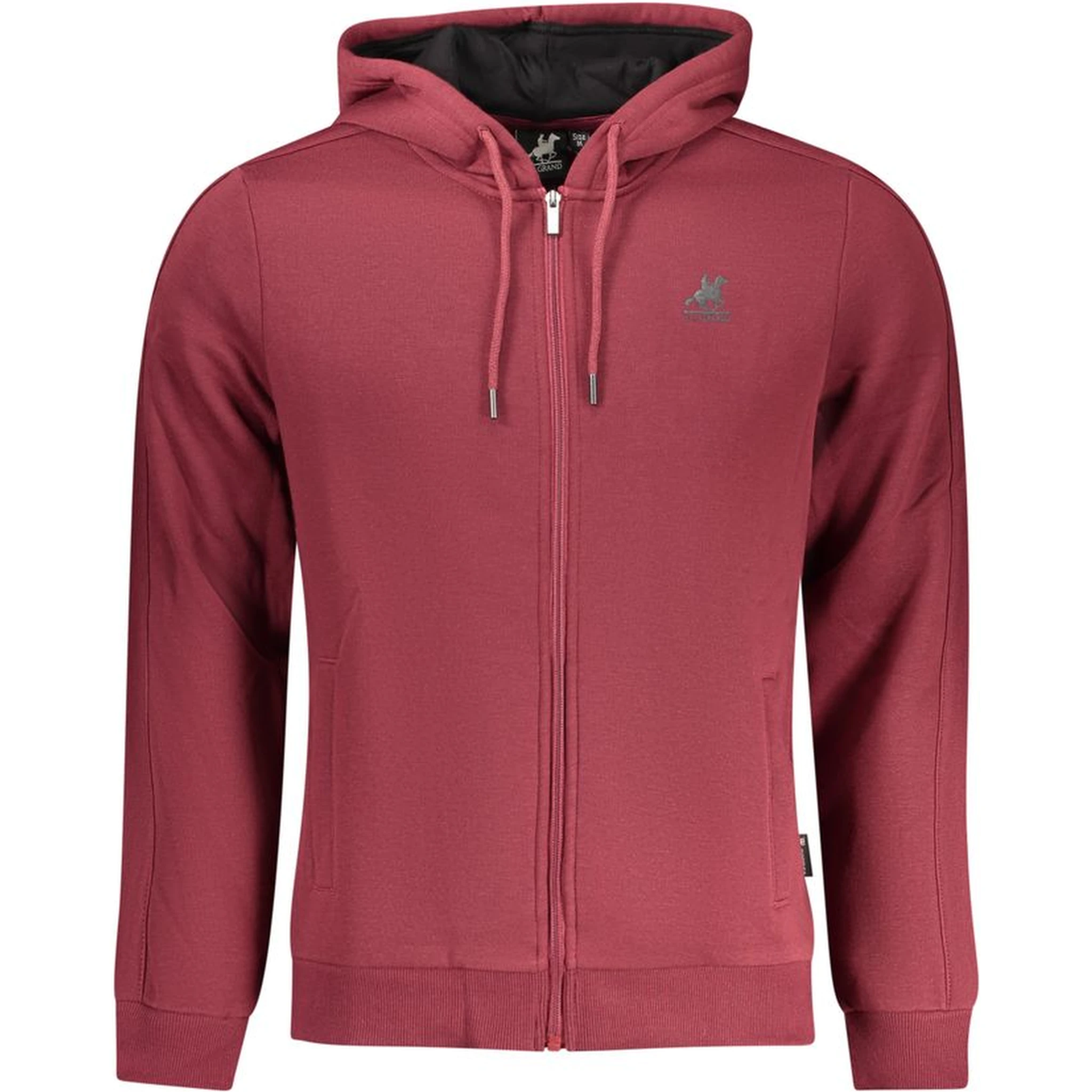 Red Cotton Men's Sweatshirt