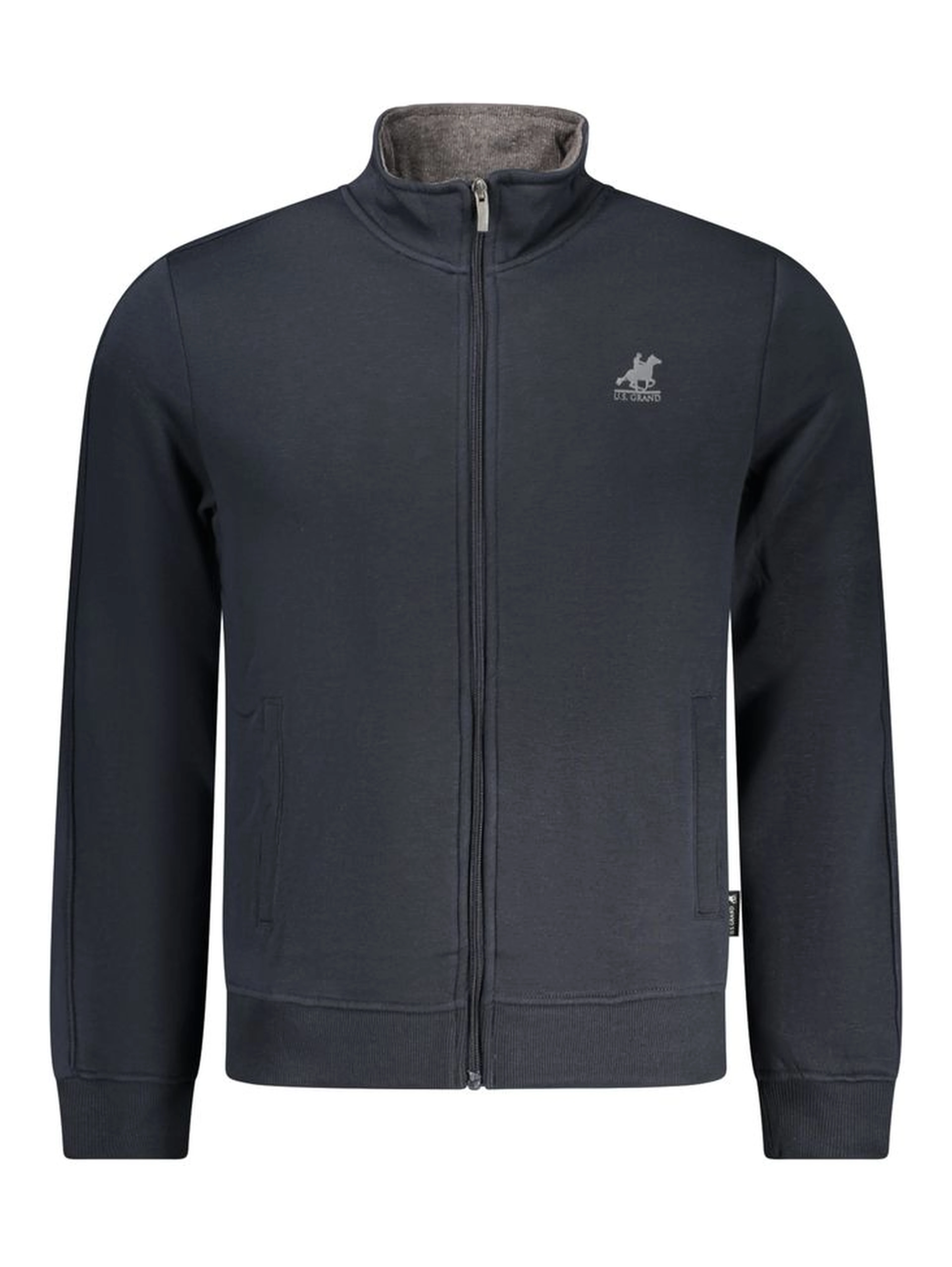 Blue Cotton Men's Sweatshirt