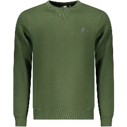 Verde Polyester Men Sweatshirt