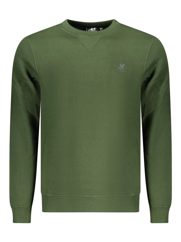 Verde Polyester Men Sweatshirt