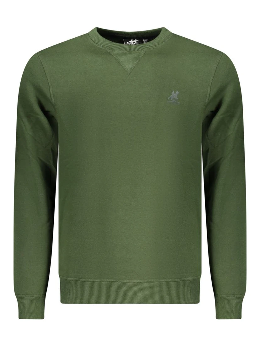 Verde Polyester Men Sweatshirt