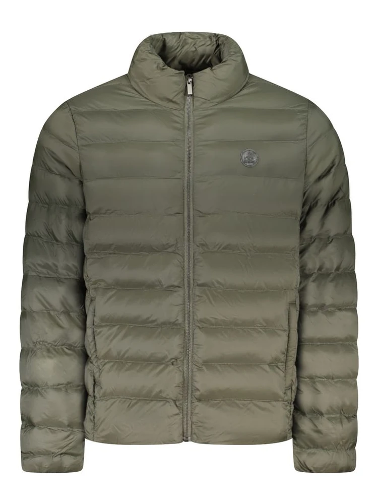 Verde Polyester Men Jacket