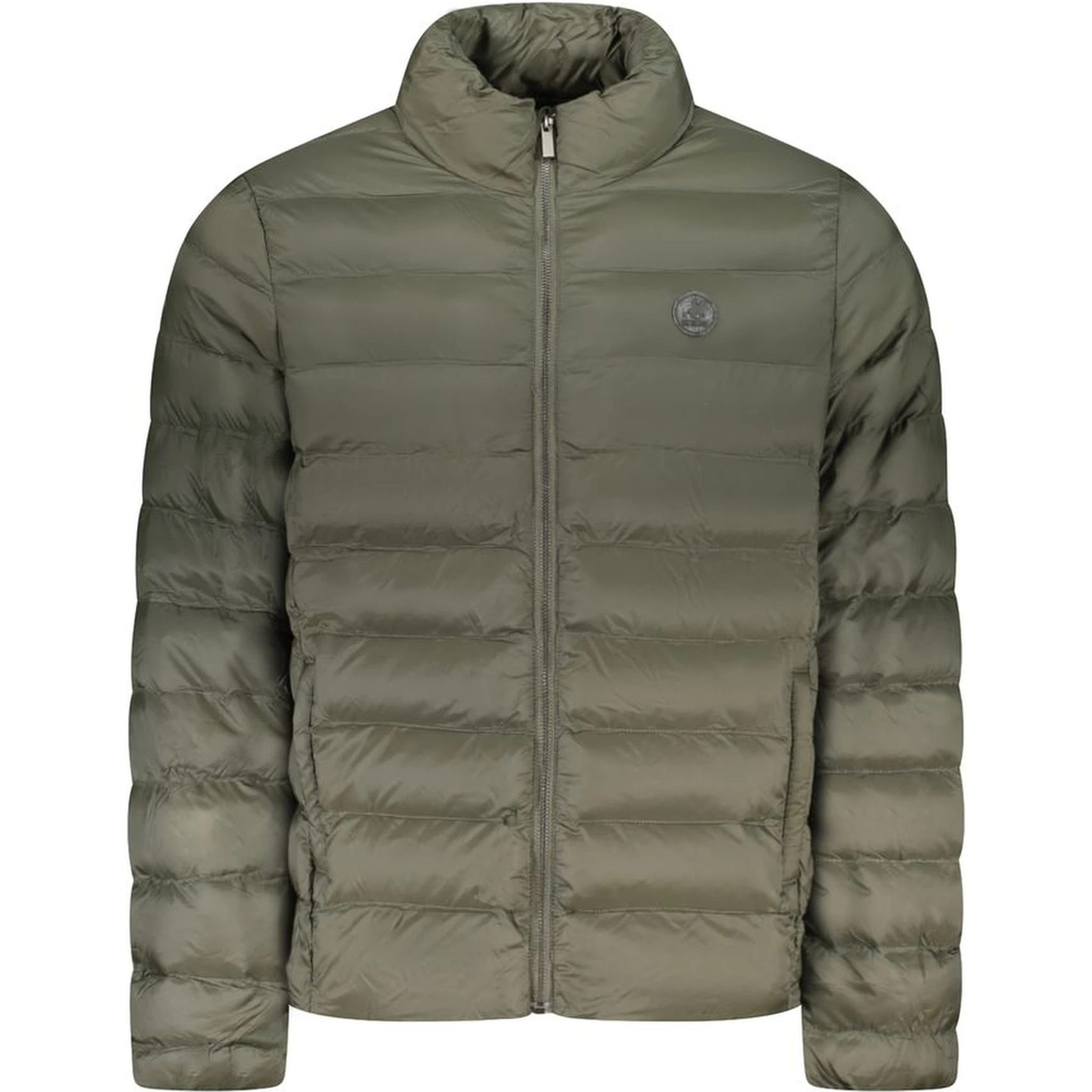 Verde Polyester Men Jacket