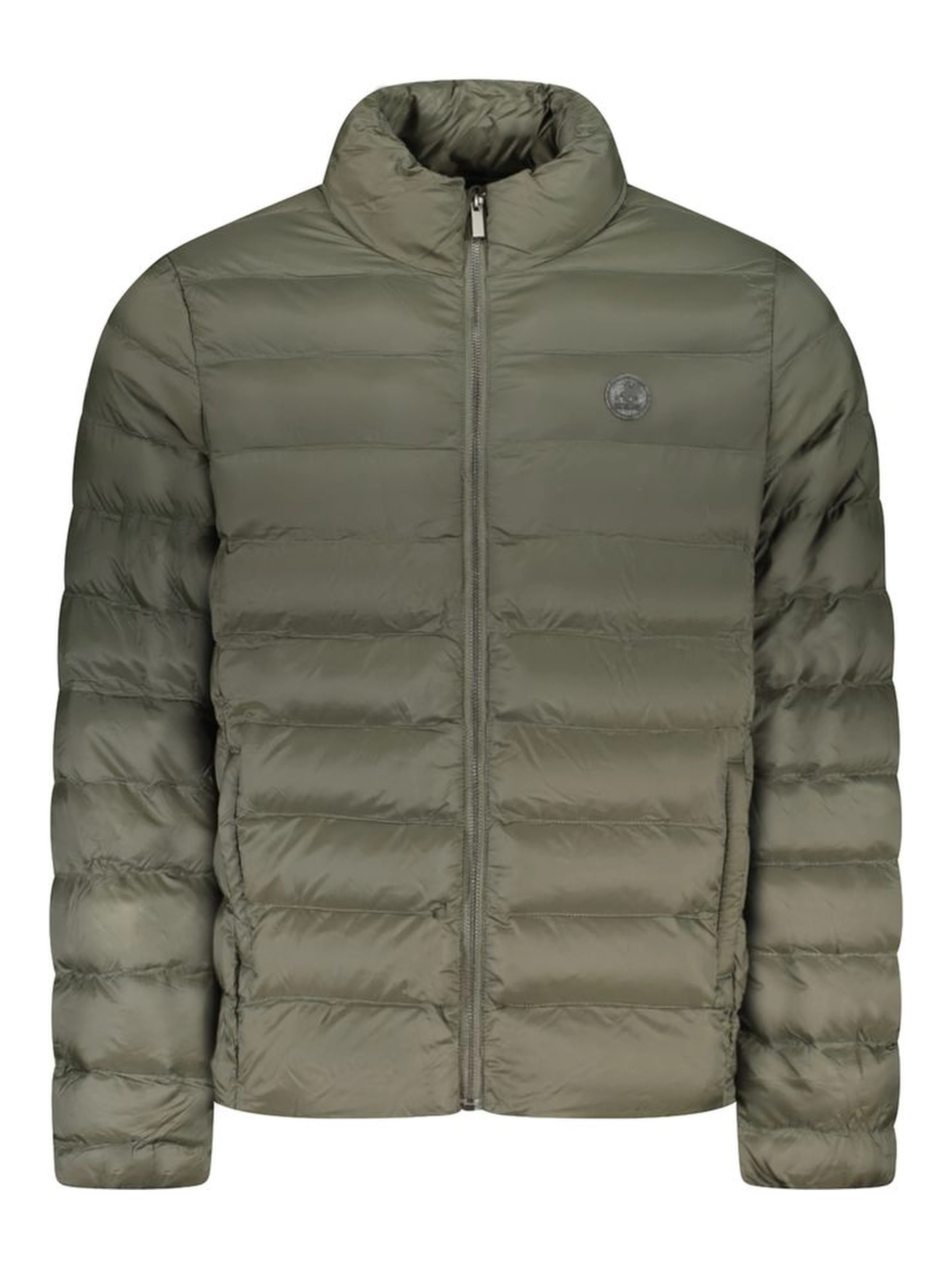 Verde Polyester Men Jacket