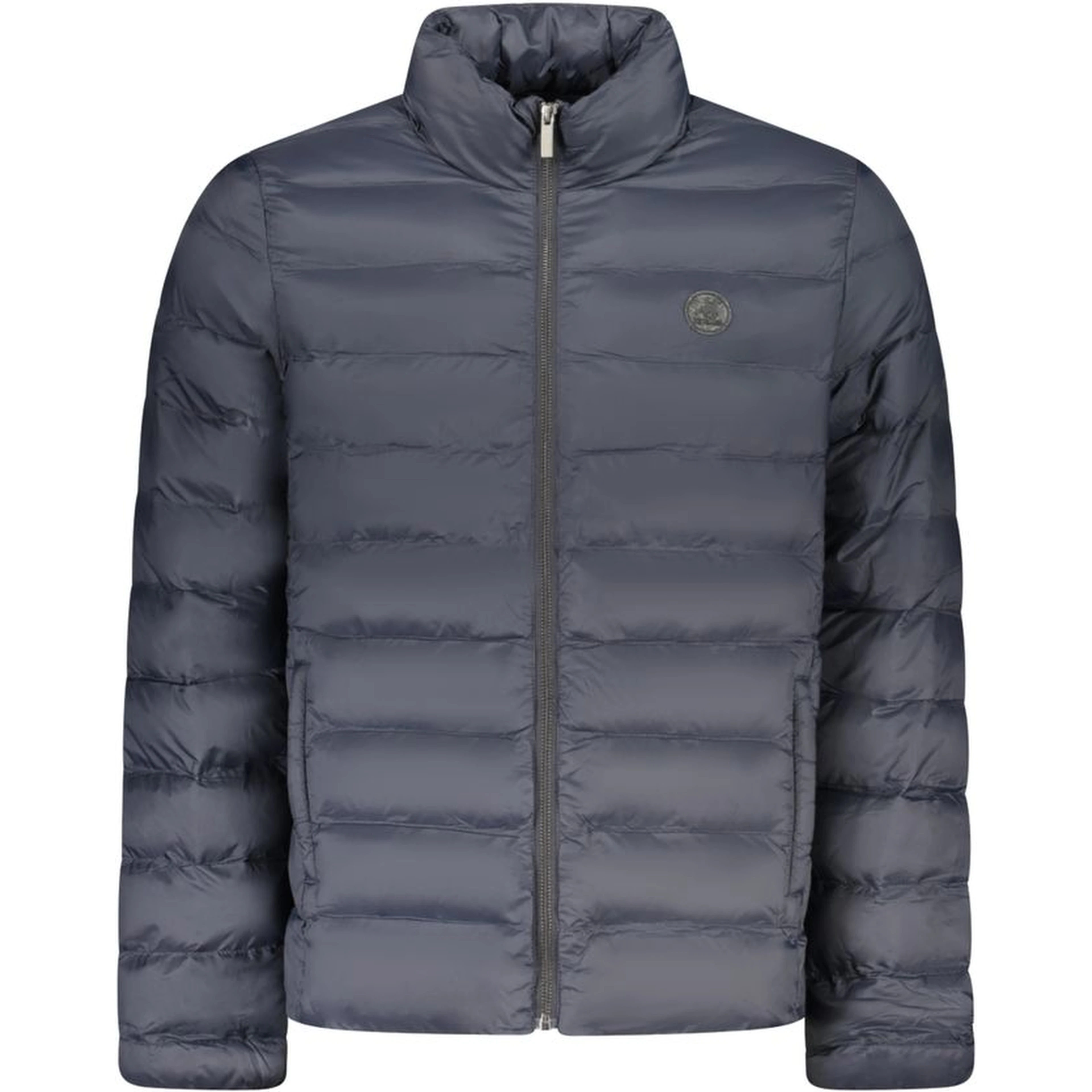 Blue Polyester Mens Jacket