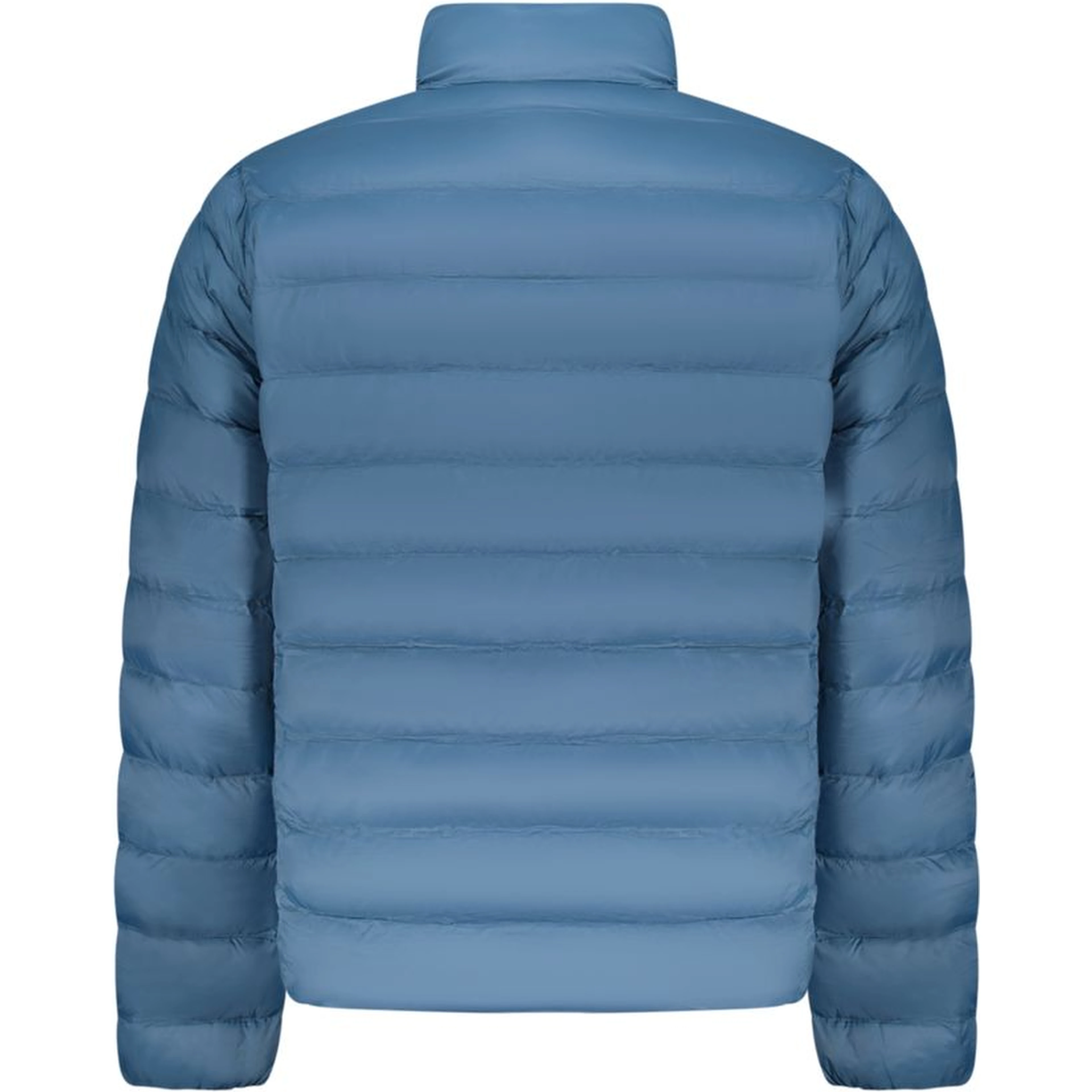 Blu Polyester Men's Jacket