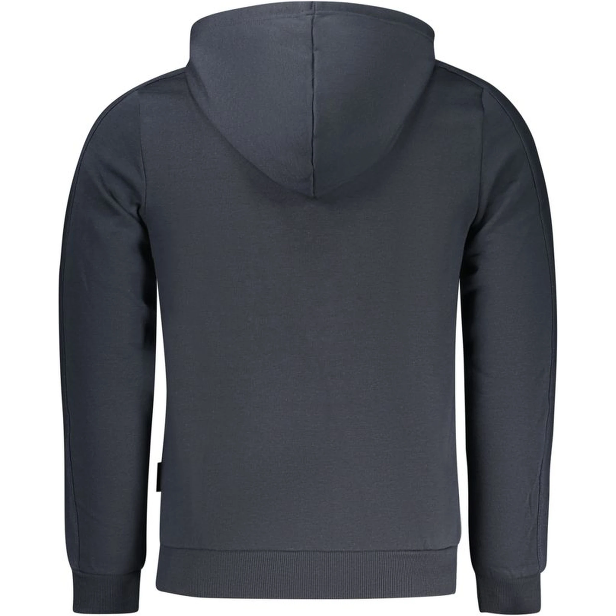 Blue Cotton Men's Hoodie