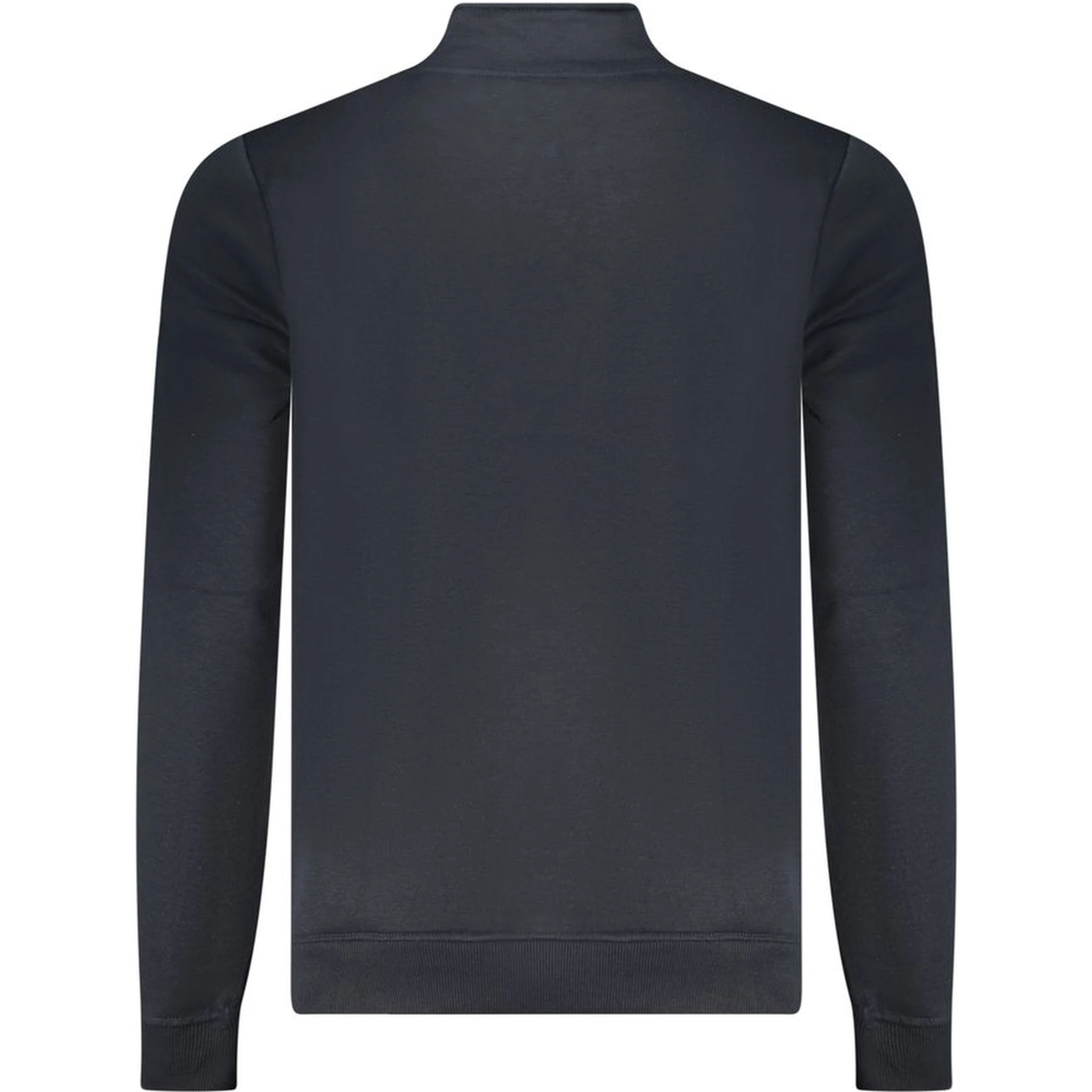 Blue Polyester Men Sweatshirt