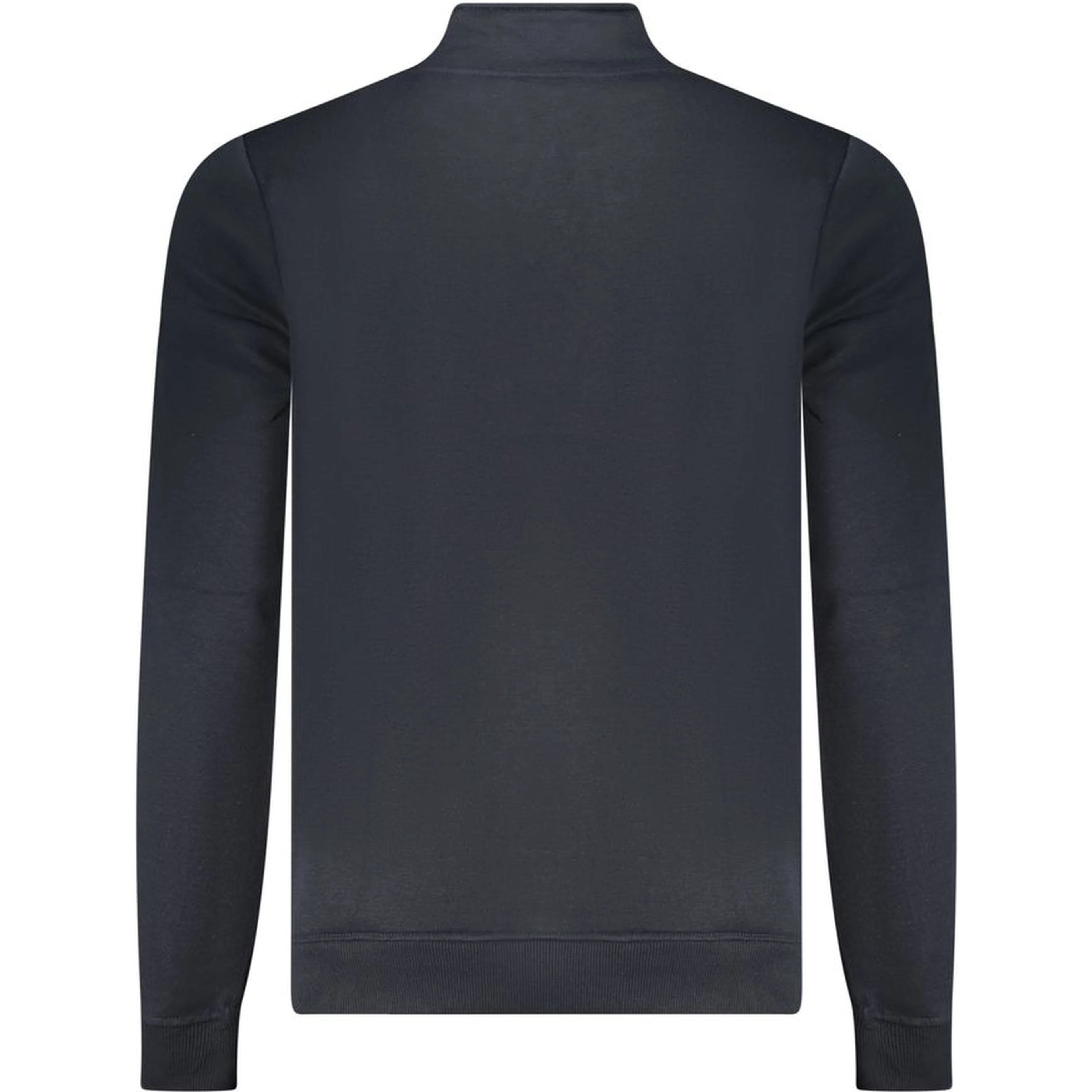 Blue Polyester Men Sweatshirt