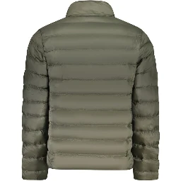 Verde Polyester Men Jacket