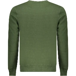 Verde Polyester Men Sweatshirt