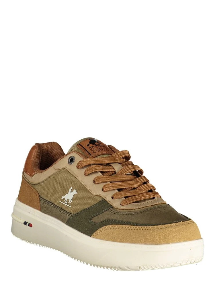 Beige Polyester Athletic Sneakers alternative