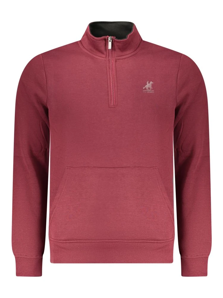 Red Cotton Sweatshirt