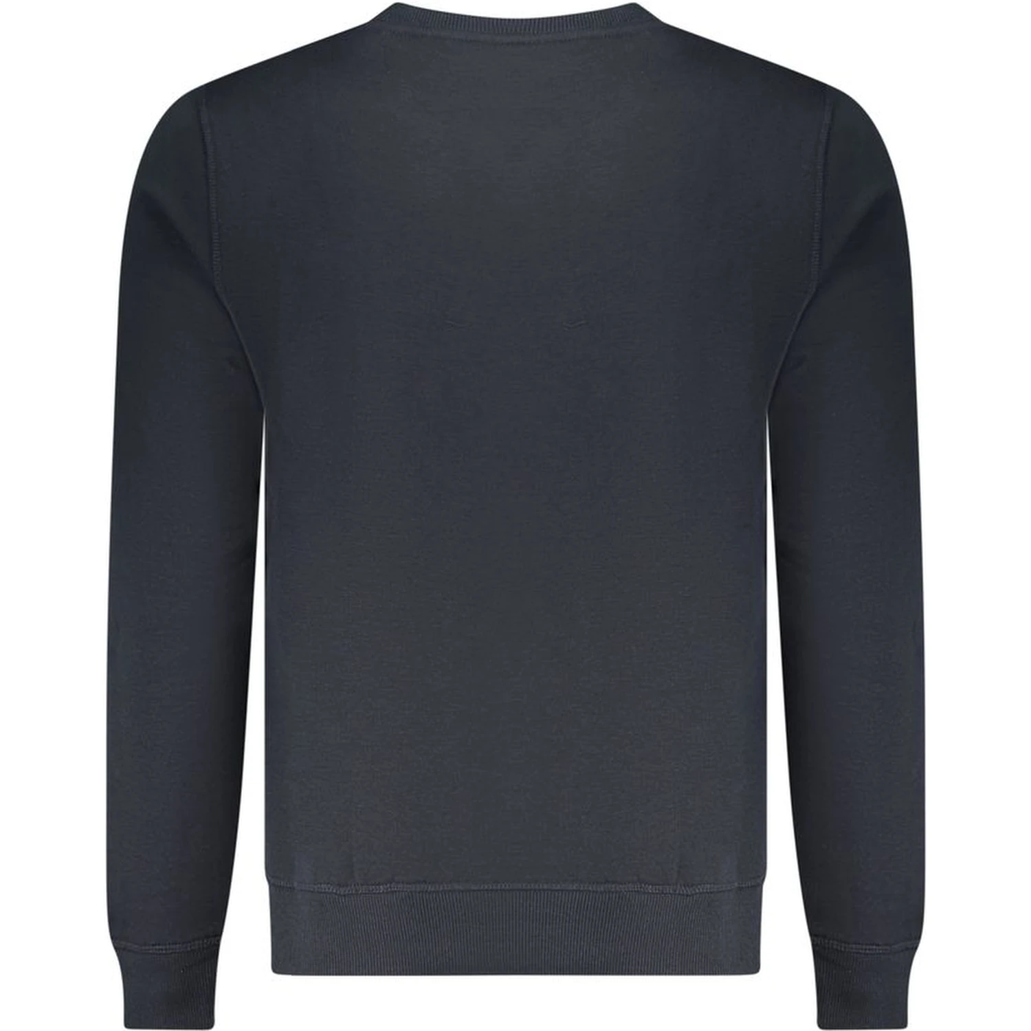 Blue Polyester Men Sweatshirt