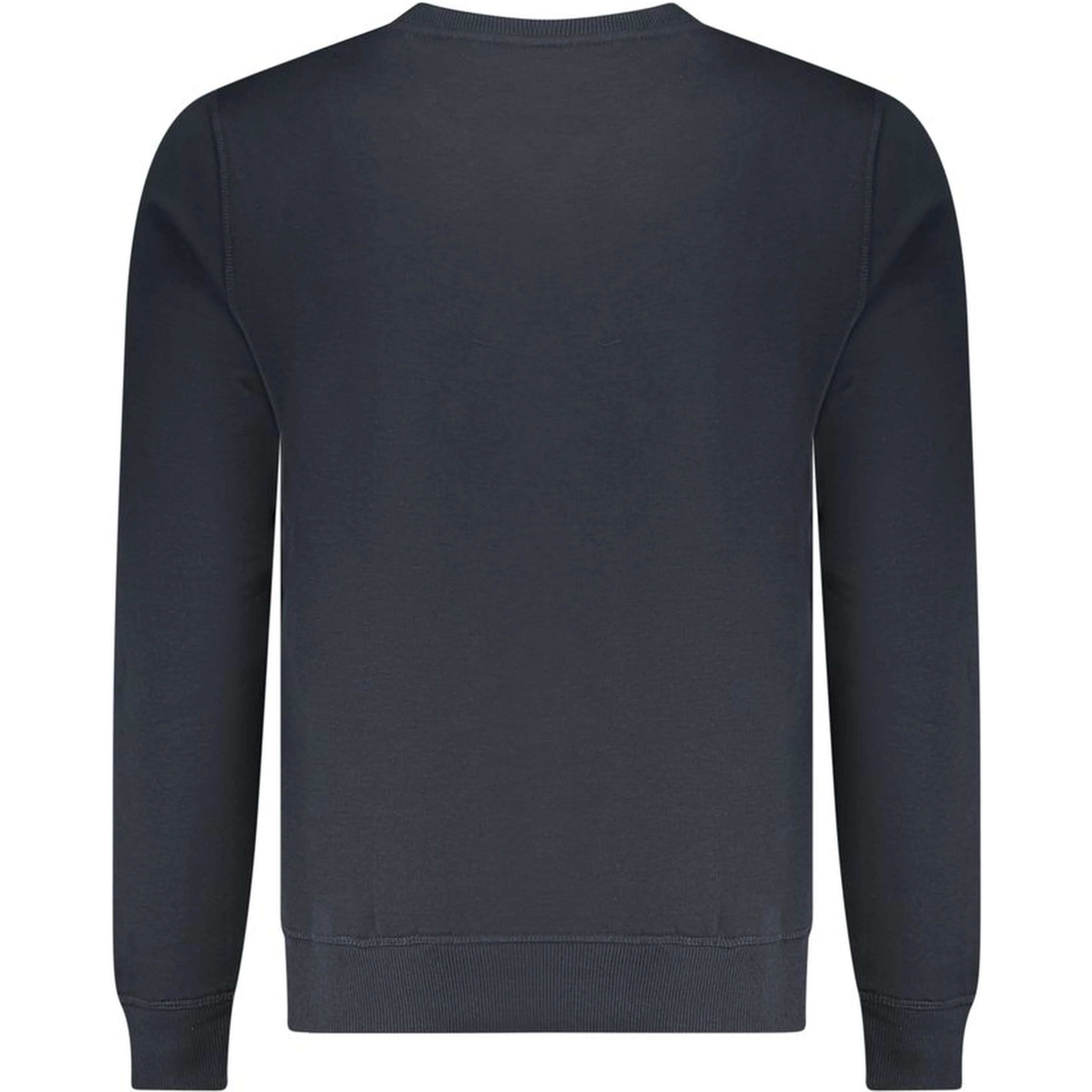 Blue Polyester Men Sweatshirt