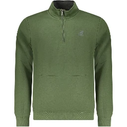 Verde Polyester Men Sweatshirt