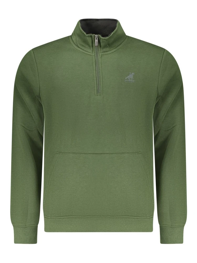 Verde Polyester Men Sweatshirt