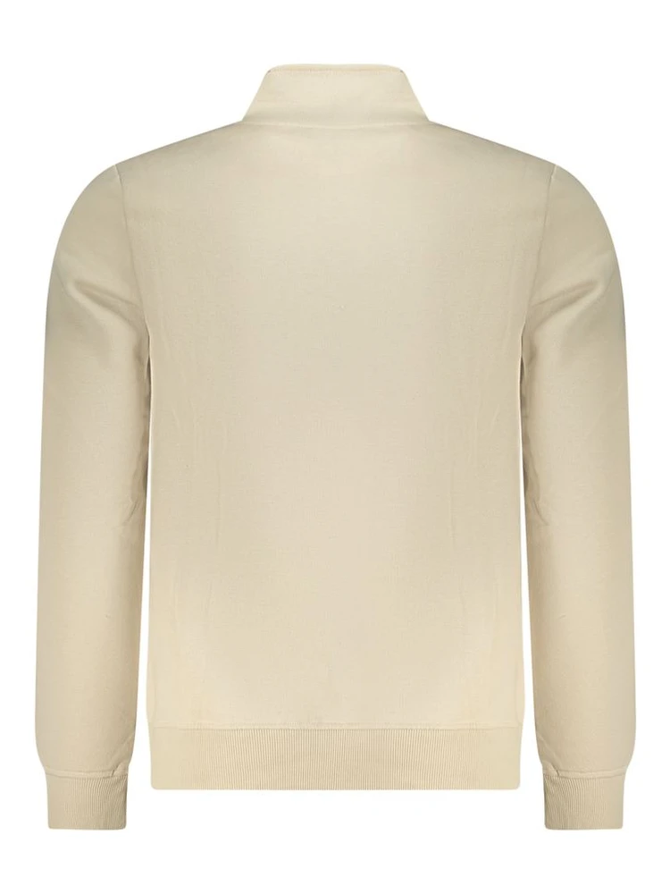 Beige Polyester Men Sweatshirt alternative
