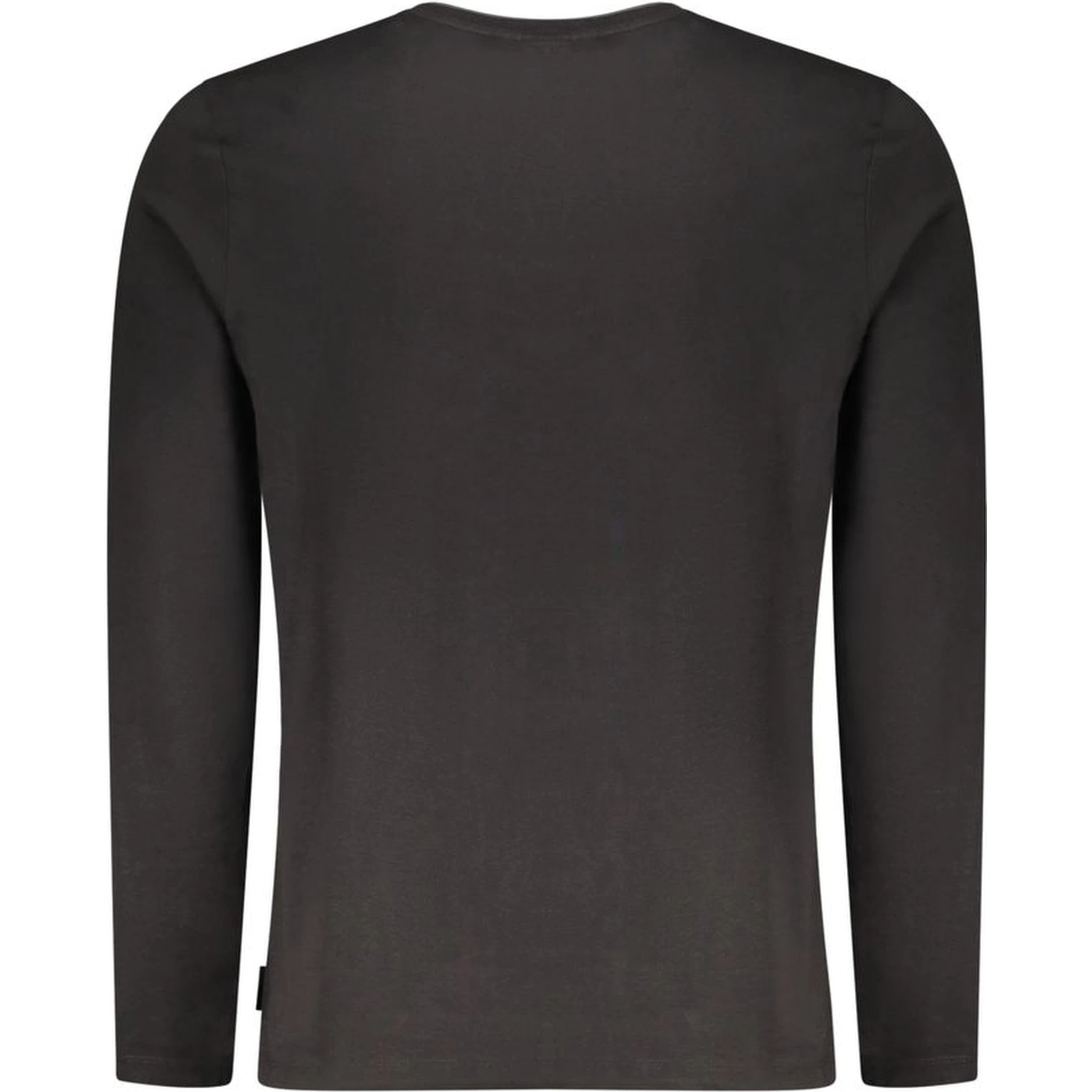 Black Cotton Men T-Shirt