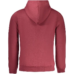 Red Cotton Men's Sweatshirt
