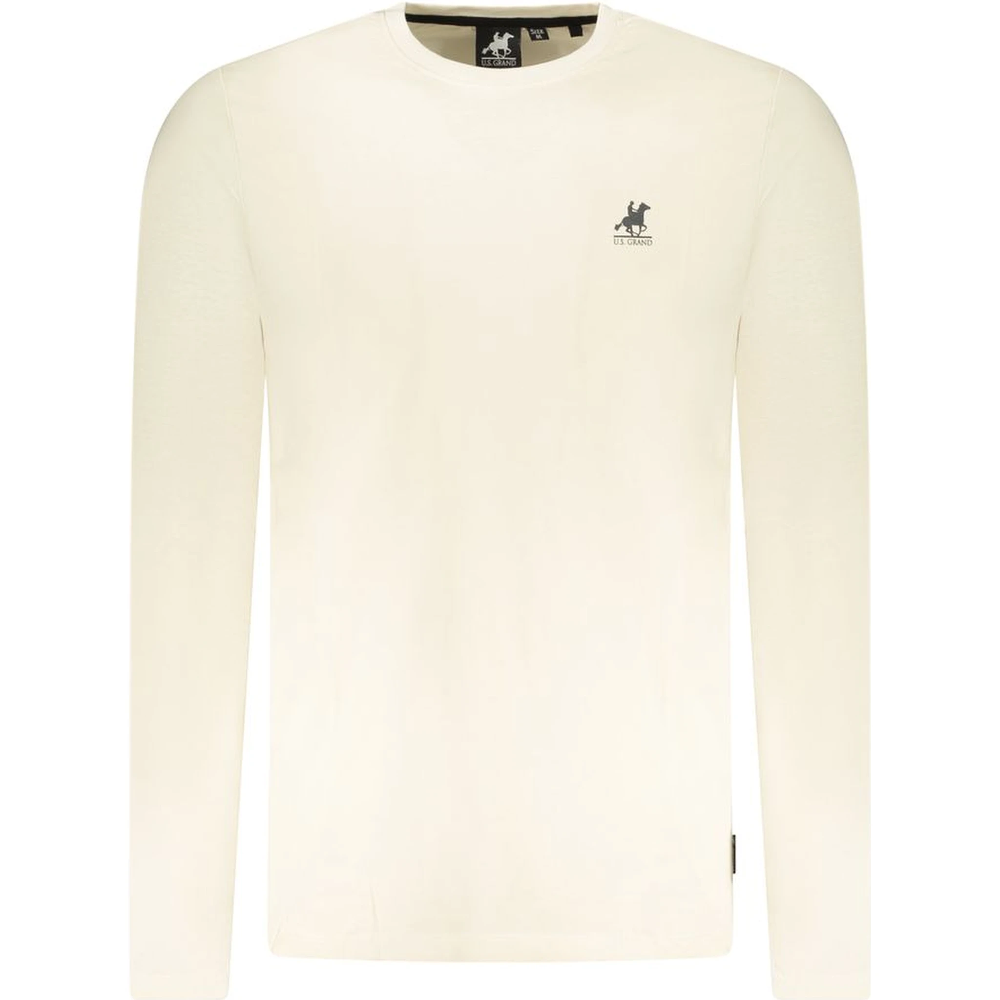 Beige Cotton Men T-Shirt