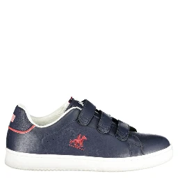 Blue Polyurethane Men's Sneaker