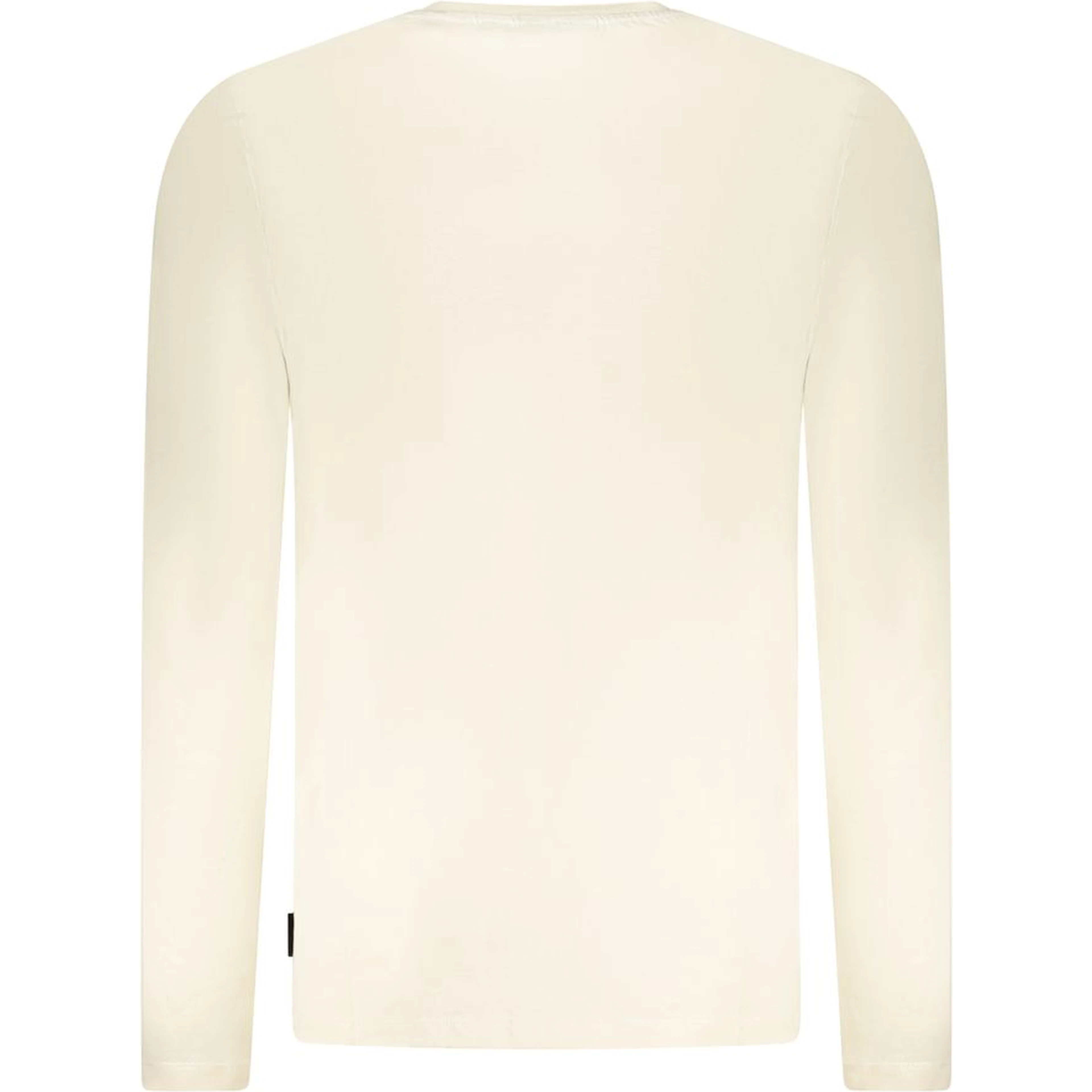 Beige Cotton Men T-Shirt