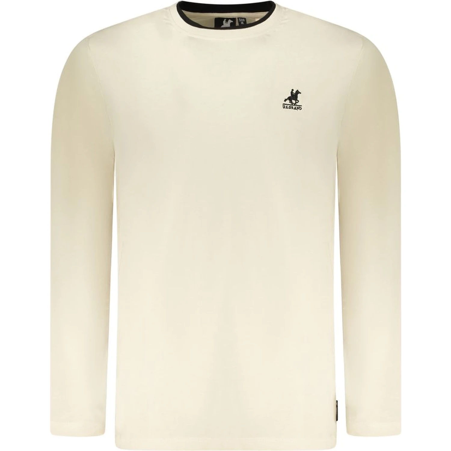Beige Cotton Men T-Shirt