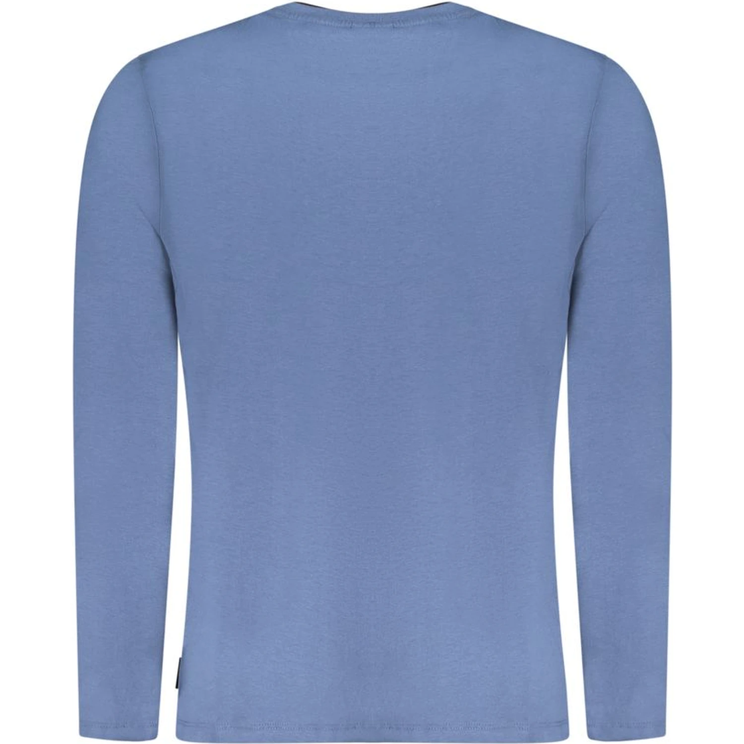 Blu Cotton Men T-Shirt