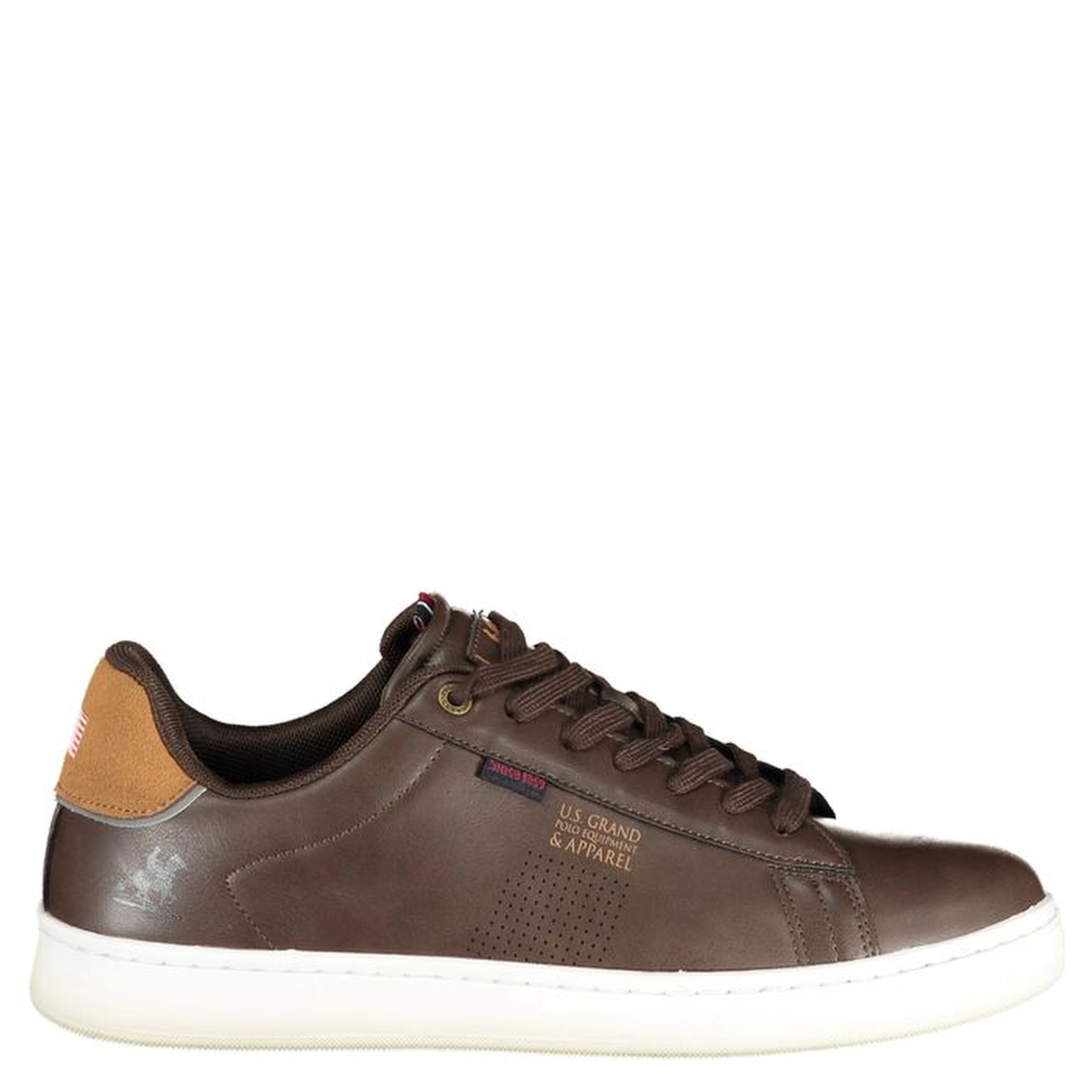 Marrone Poliuretano Mens Sneaker