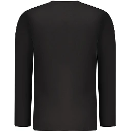 Black Cotton Men's T-Shirt