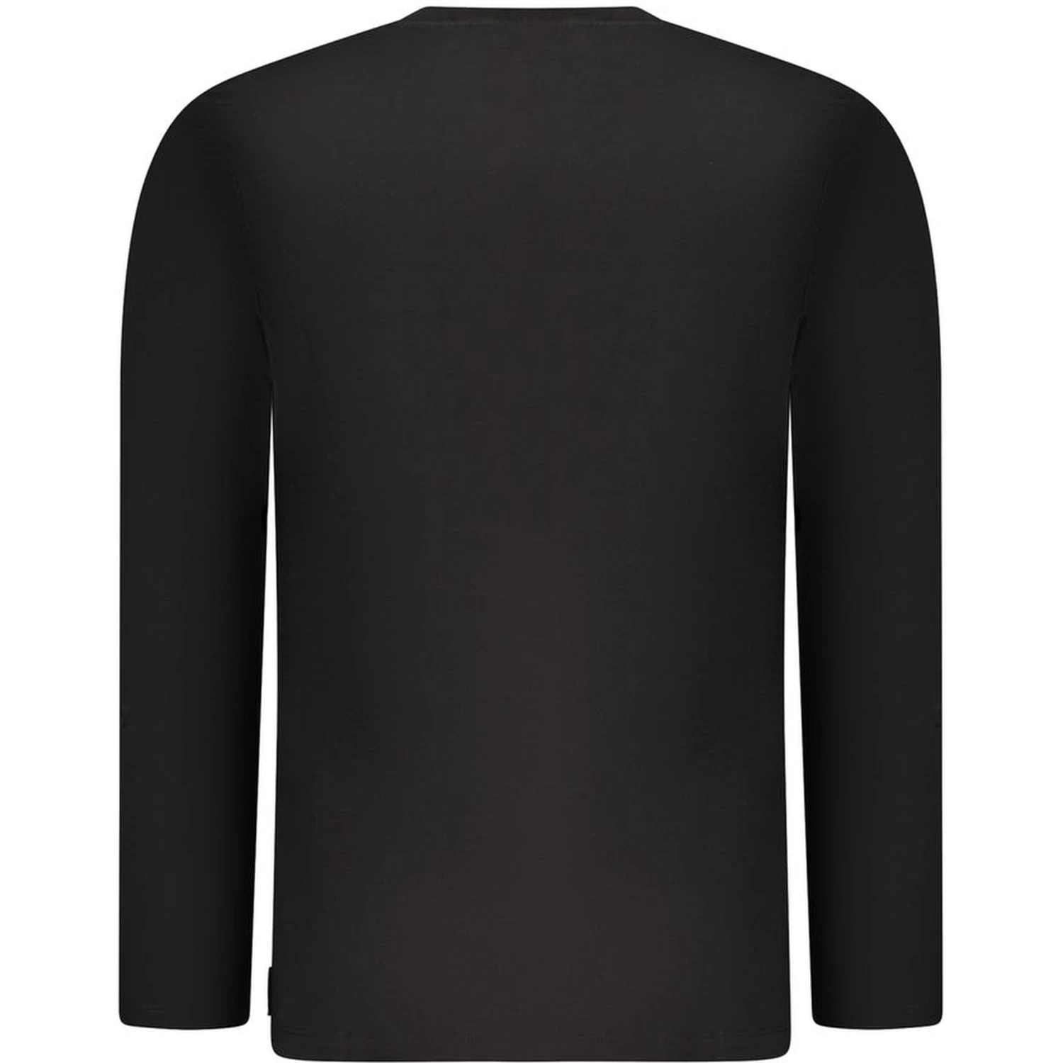 Black Cotton Men's T-Shirt