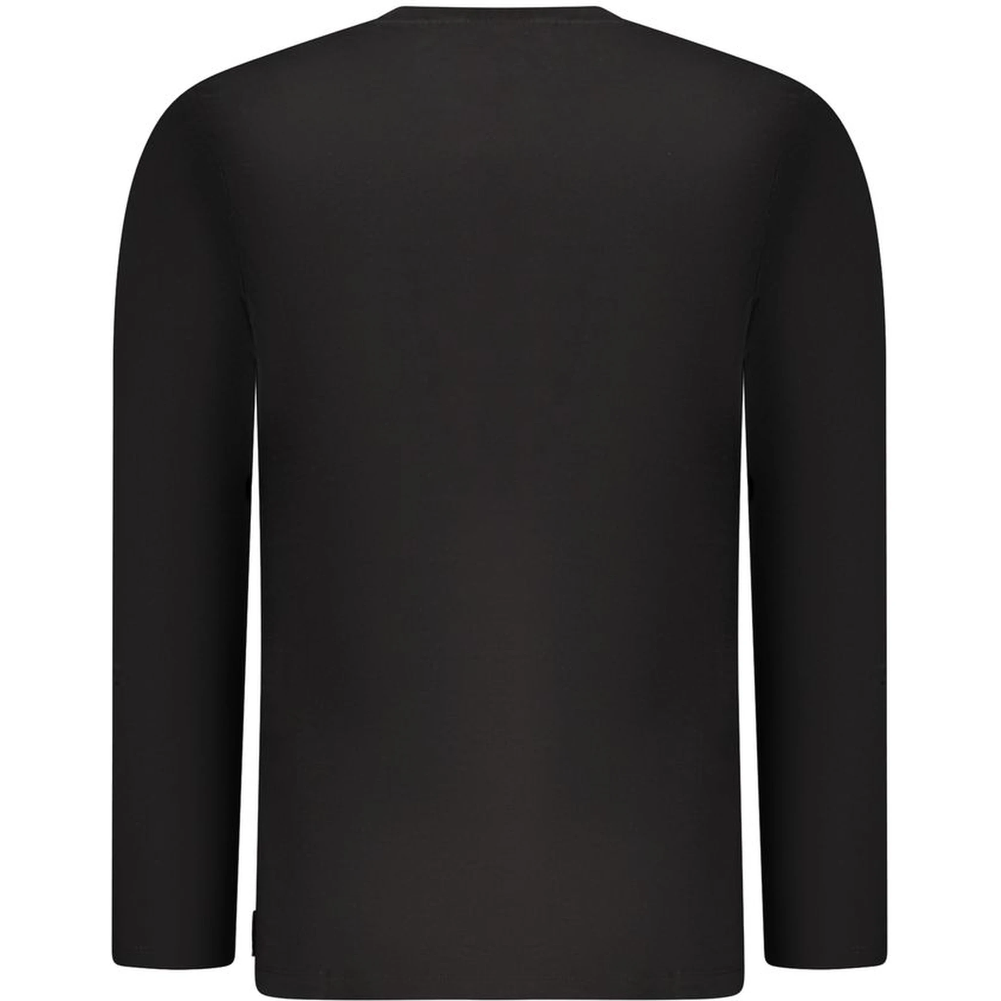 Black Cotton Men's T-Shirt