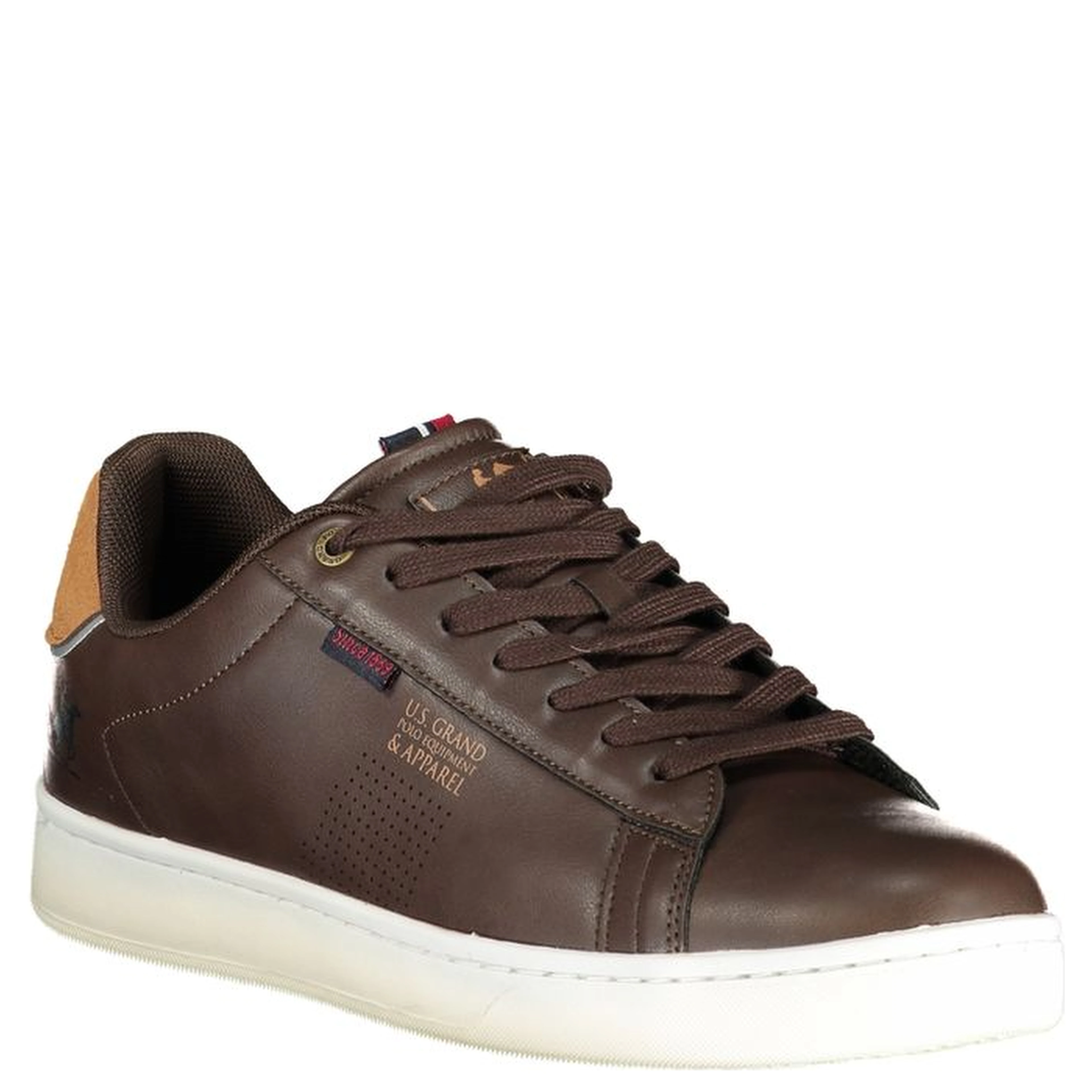 Marrone Poliuretano Mens Sneaker