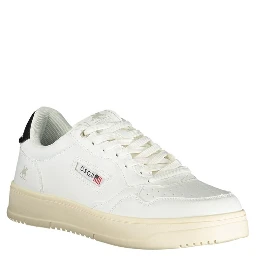 Bianco Polyurethane Men Sneaker