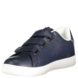 Blue Polyurethane Men's Sneaker