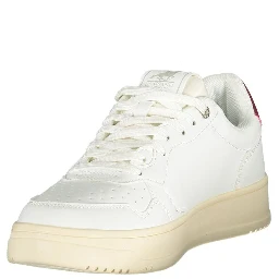 Bianco Poliuretano Uomo Sneaker