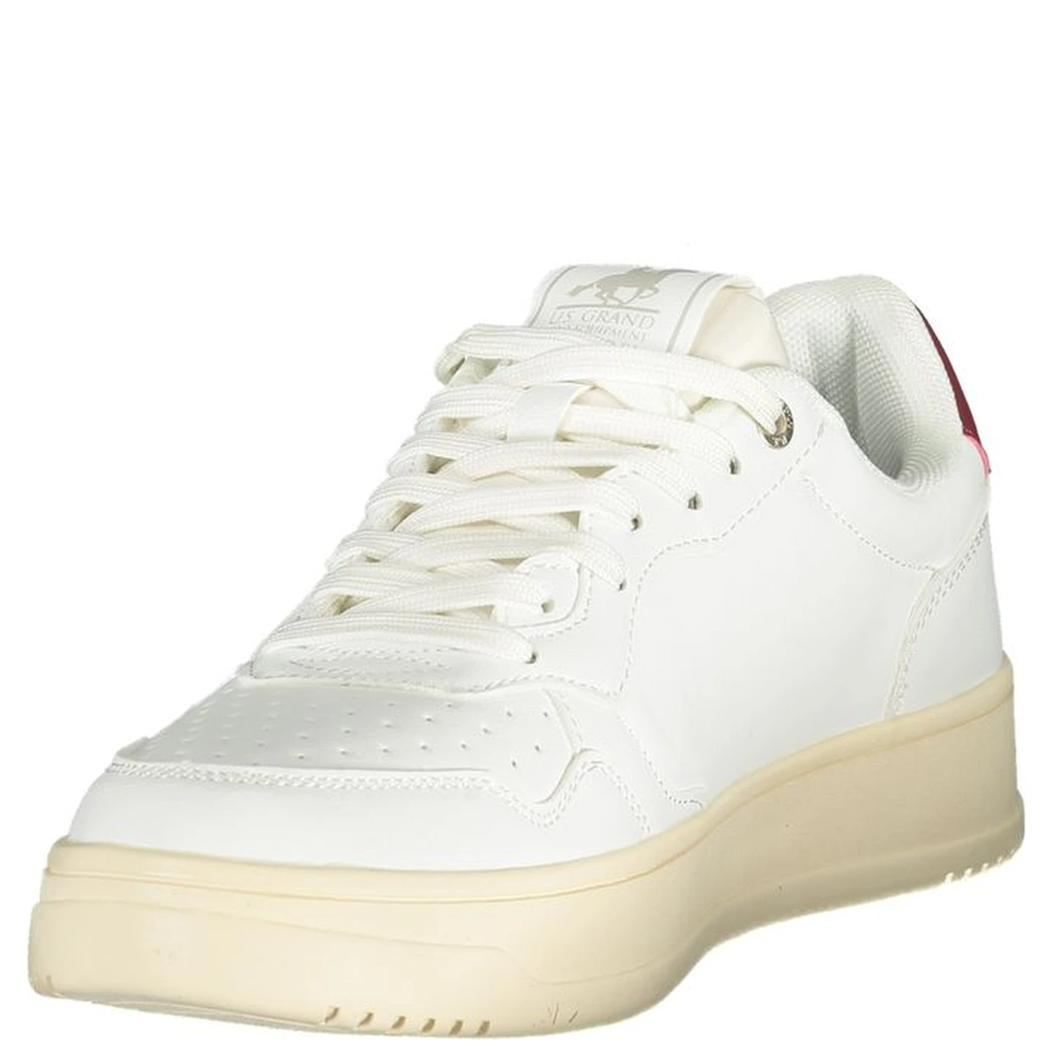 Bianco Poliuretano Uomo Sneaker