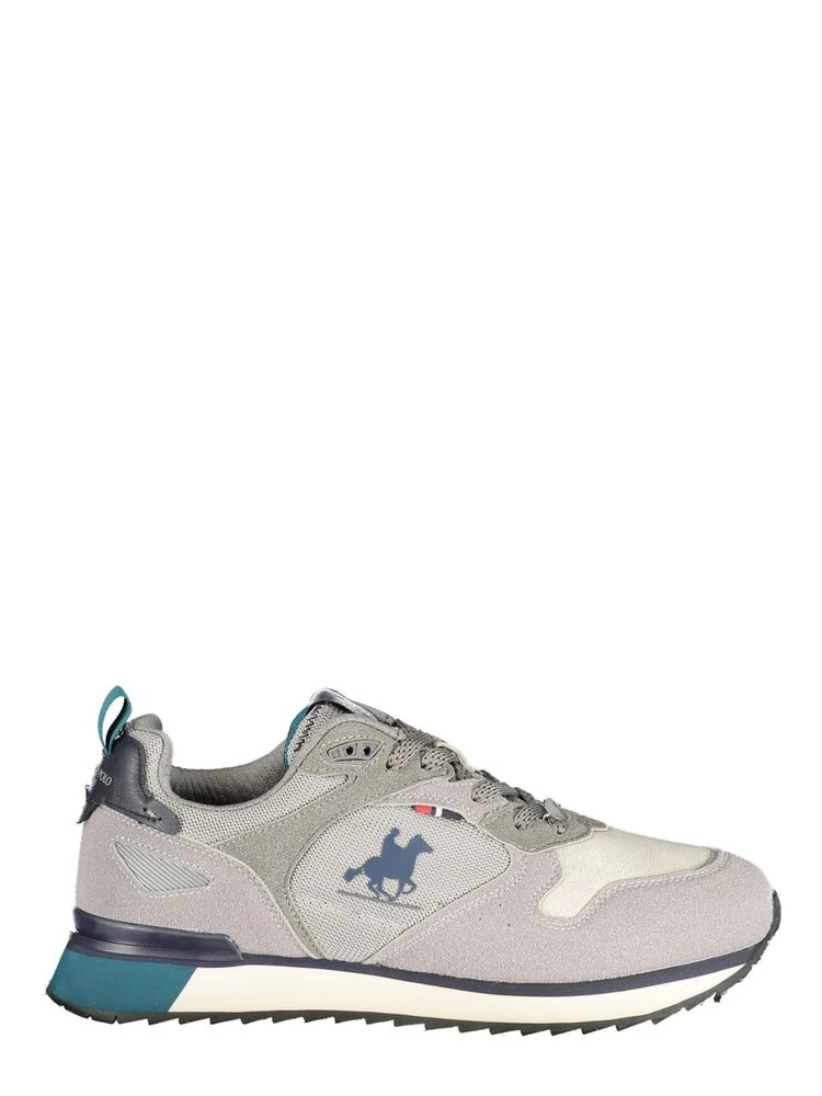 Grigio Polyurethane Men Sneaker