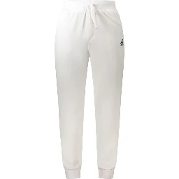 White Cotton Men's Sweatpant