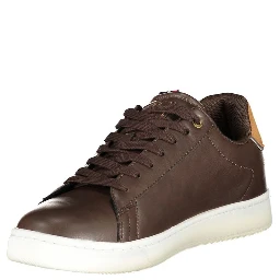 Marrone Poliuretano Mens Sneaker