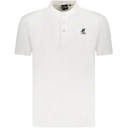 White Cotton Men's Polo Shirt