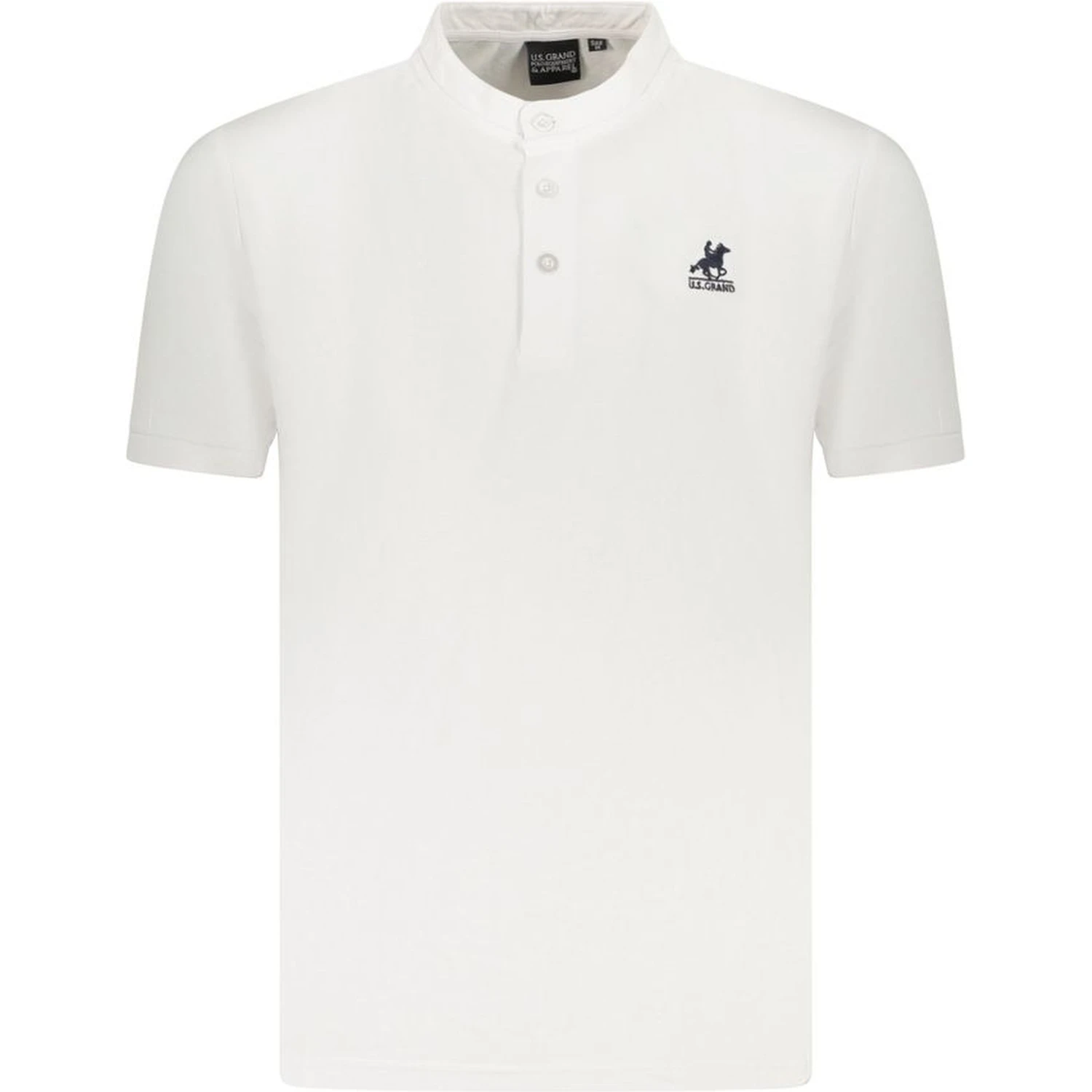 White Cotton Men's Polo Shirt