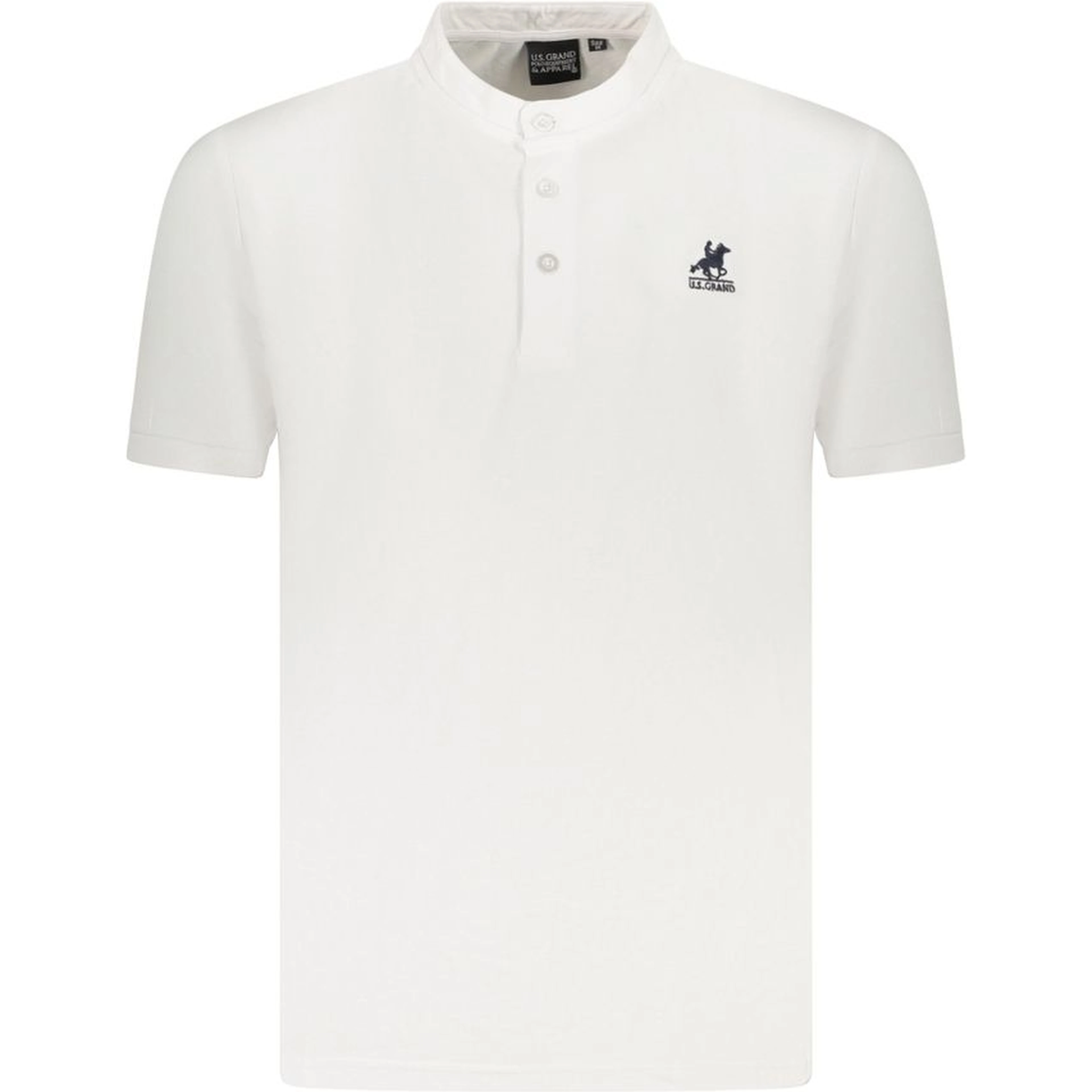 White Cotton Men's Polo Shirt