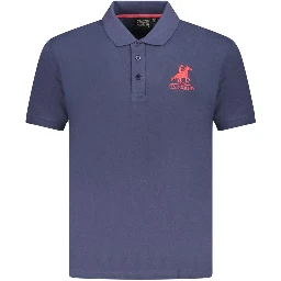 Blu Cotton Men Polo