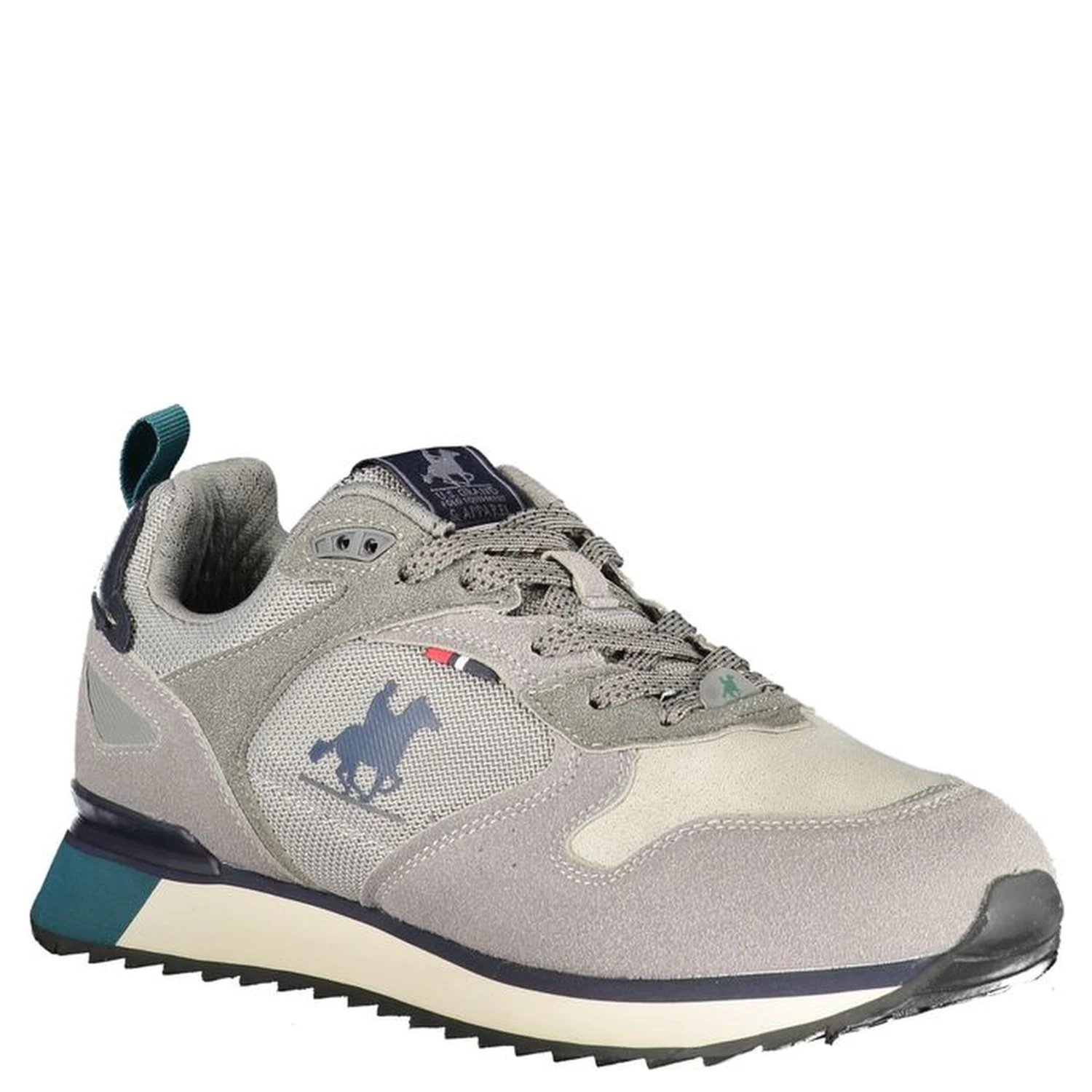 Grigio Polyurethane Men Sneaker