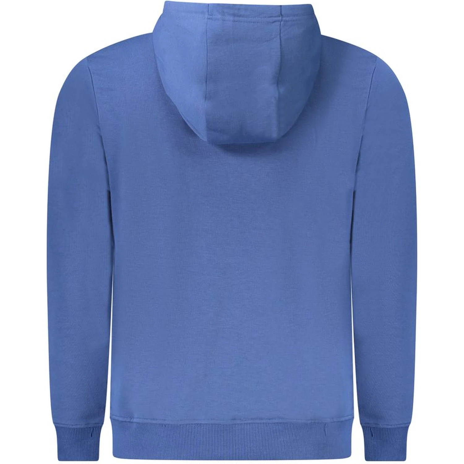 Blue Cotton Men's Hoodie