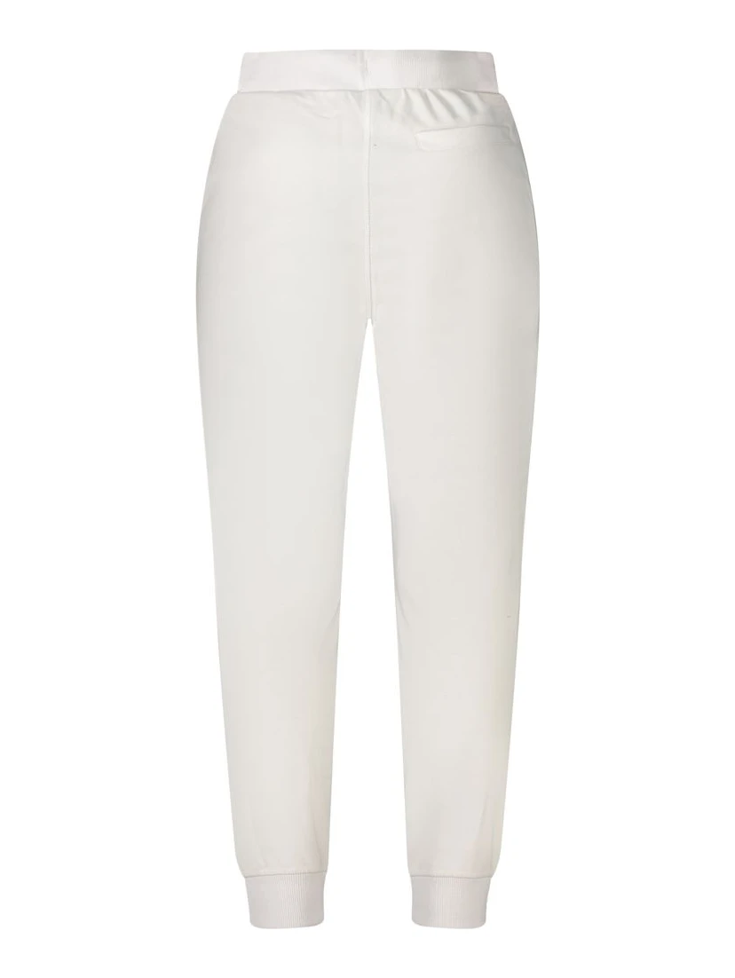 White Cotton Men's Sweatpant
