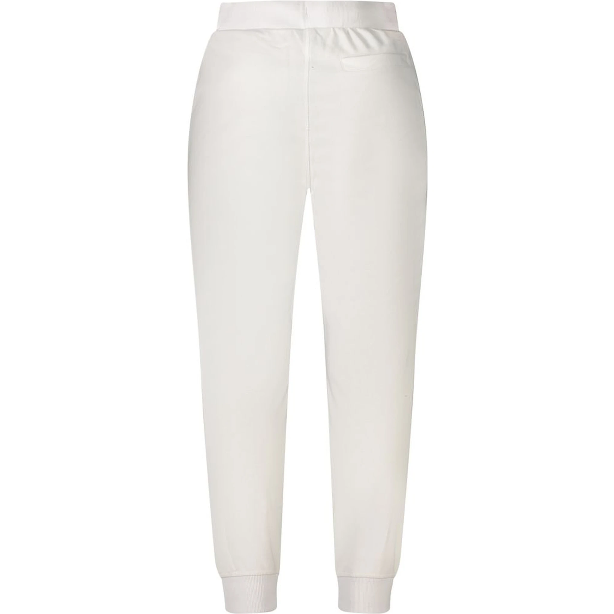 White Cotton Men's Sweatpant